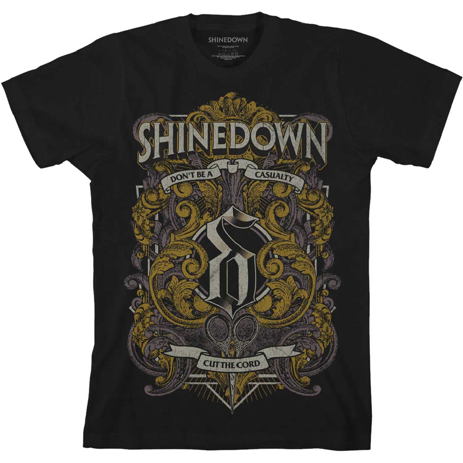 Shinedown: Ornamental Scissors T-Shirt