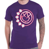 Billede af Blink-182 Six Arrow Smiley T-shirt purple