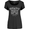 Billede af Guns N' Roses Skeleton Guns T-shirt til kvinder