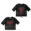 Slipknot: Logo Crop Top (Kvinder) (Mesh)