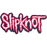 Slipknot, Cut-Out Logo Red Border Tøjmærke