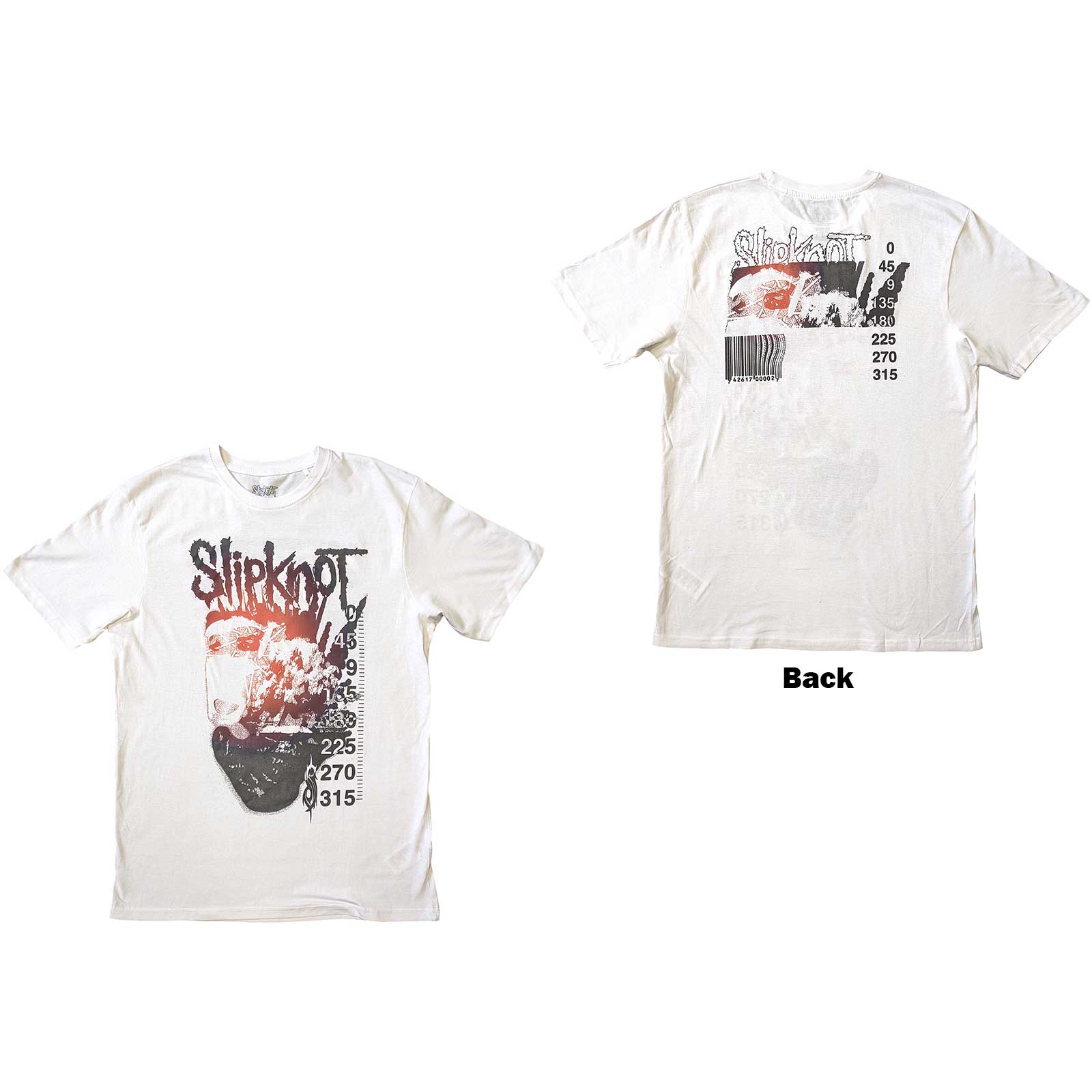 Slipknot: The End T-Shirt (Back Print)