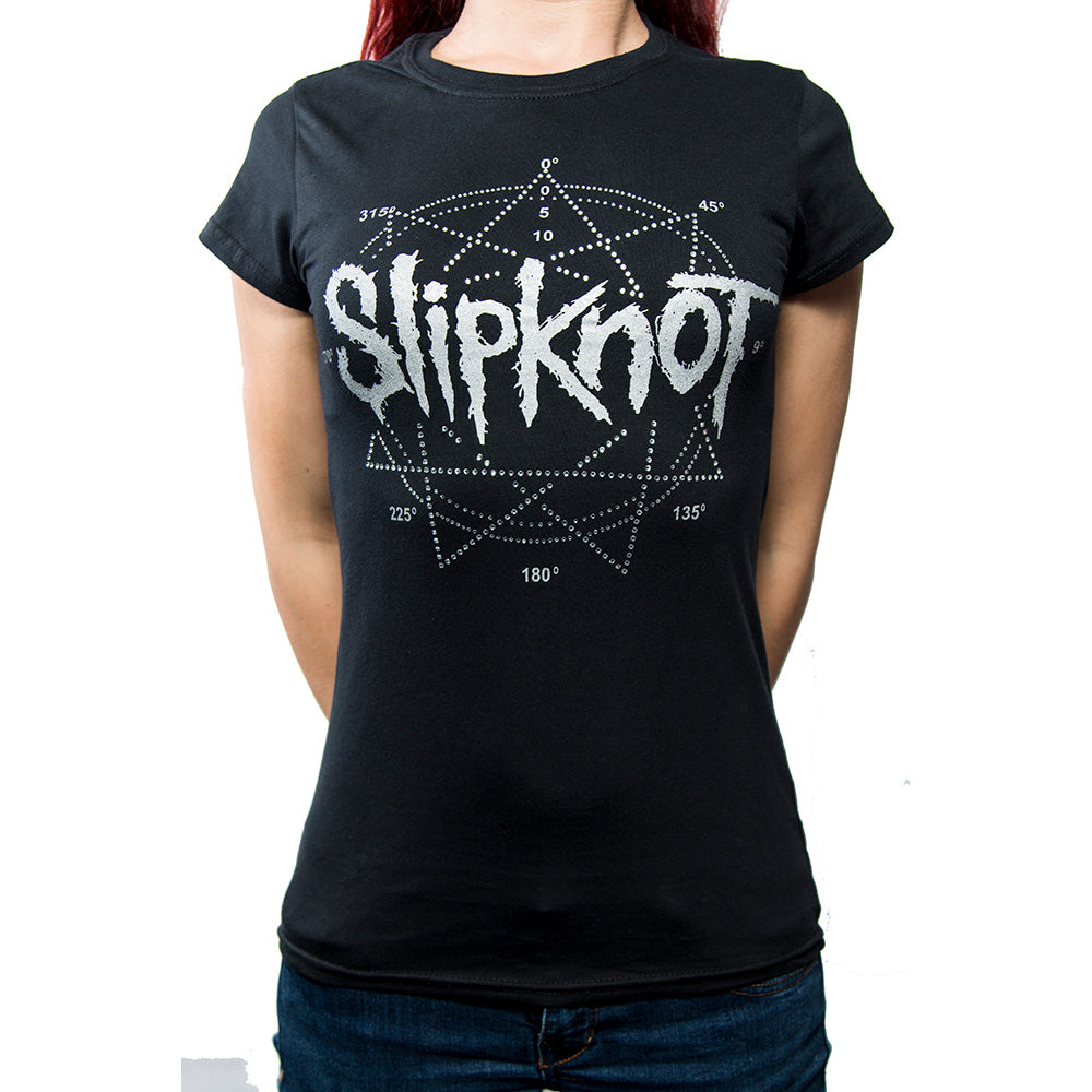 Billede af Slipknot Logo Star T-shirt til kvinder