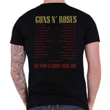 Billede af Guns N' Roses Skull Circle T-shirt back