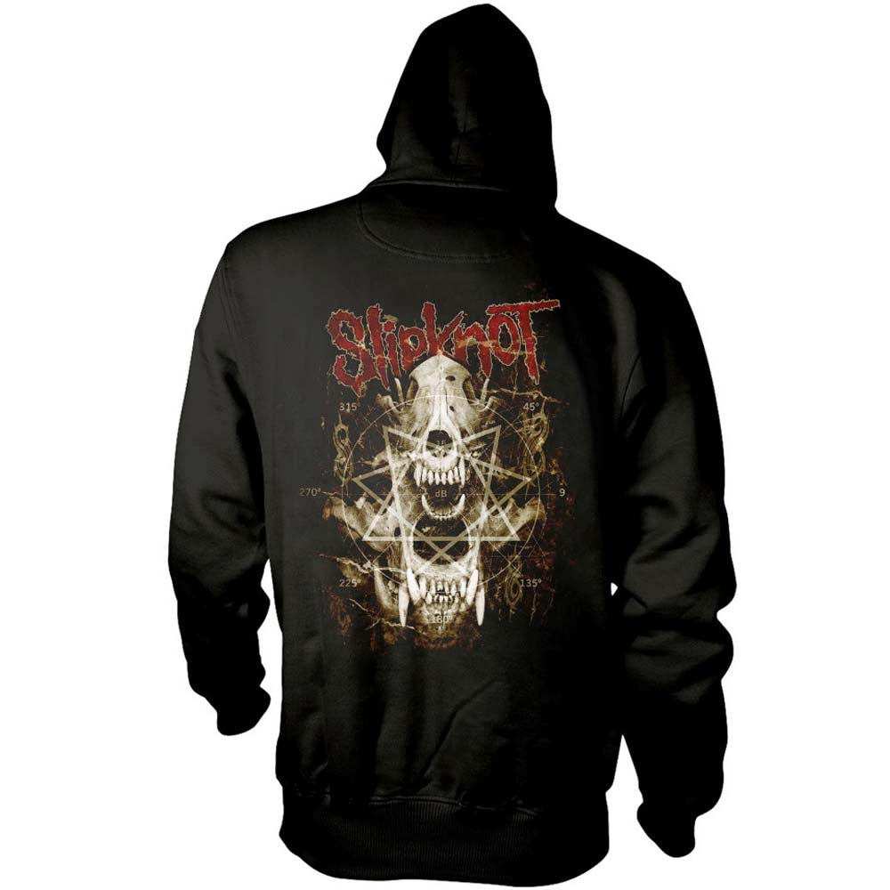 Billede af Slipknot Skull Teeth Hoodie BACK