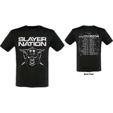 Slayer, Slayer Nation 2014 Dates T-shirt