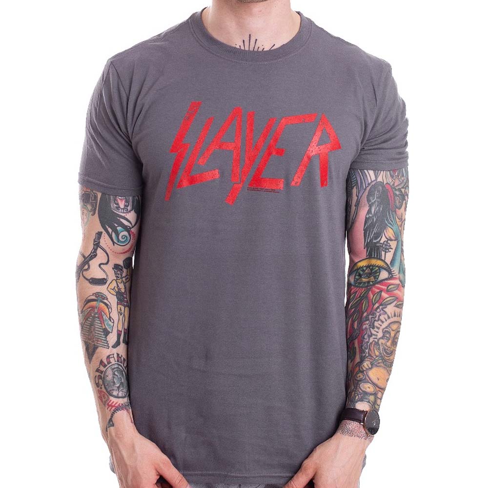 Billede af Slayer Distressed Logo T-shirt