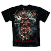 Billede af Slayer World Painted Blood Skull T-shirt
