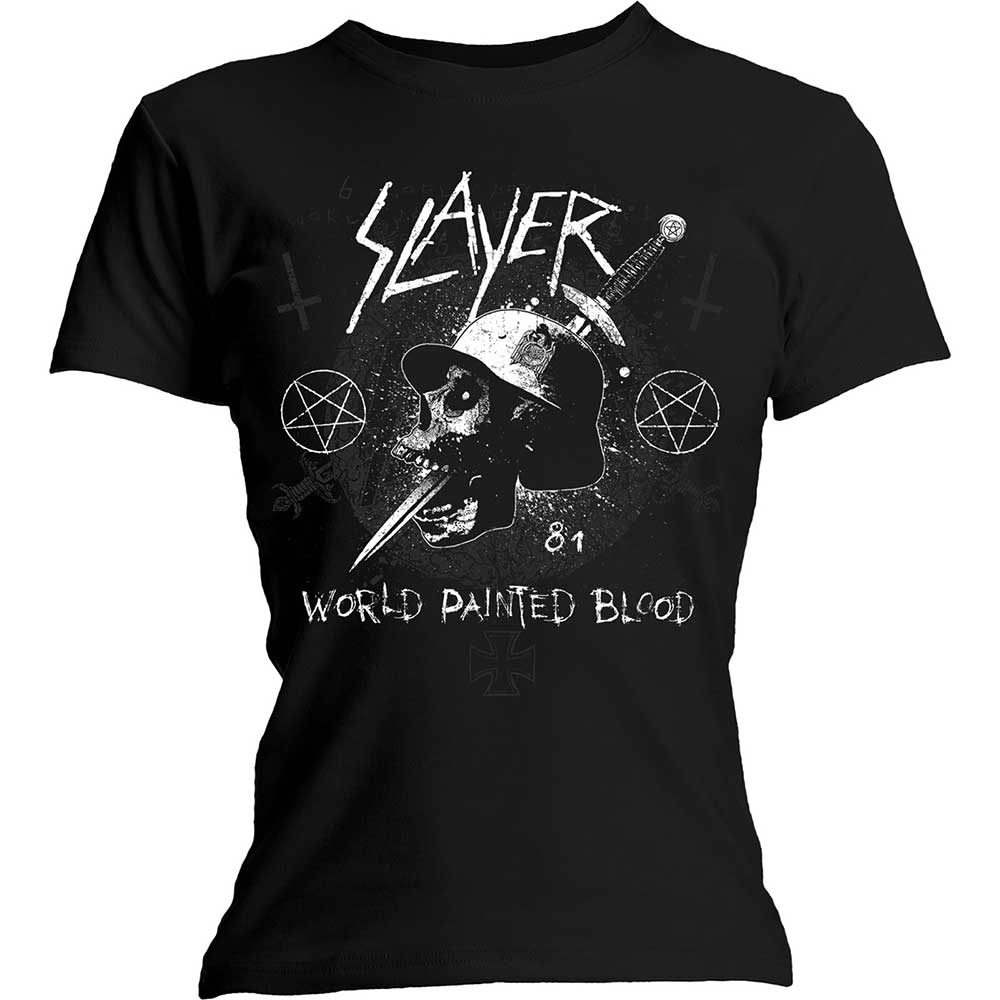 Billede af Slayer Dagger Skull T-shirt til kvinder