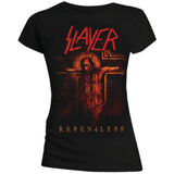 Billede af Slayer Repentless Crucifix T-shirt til kvinder