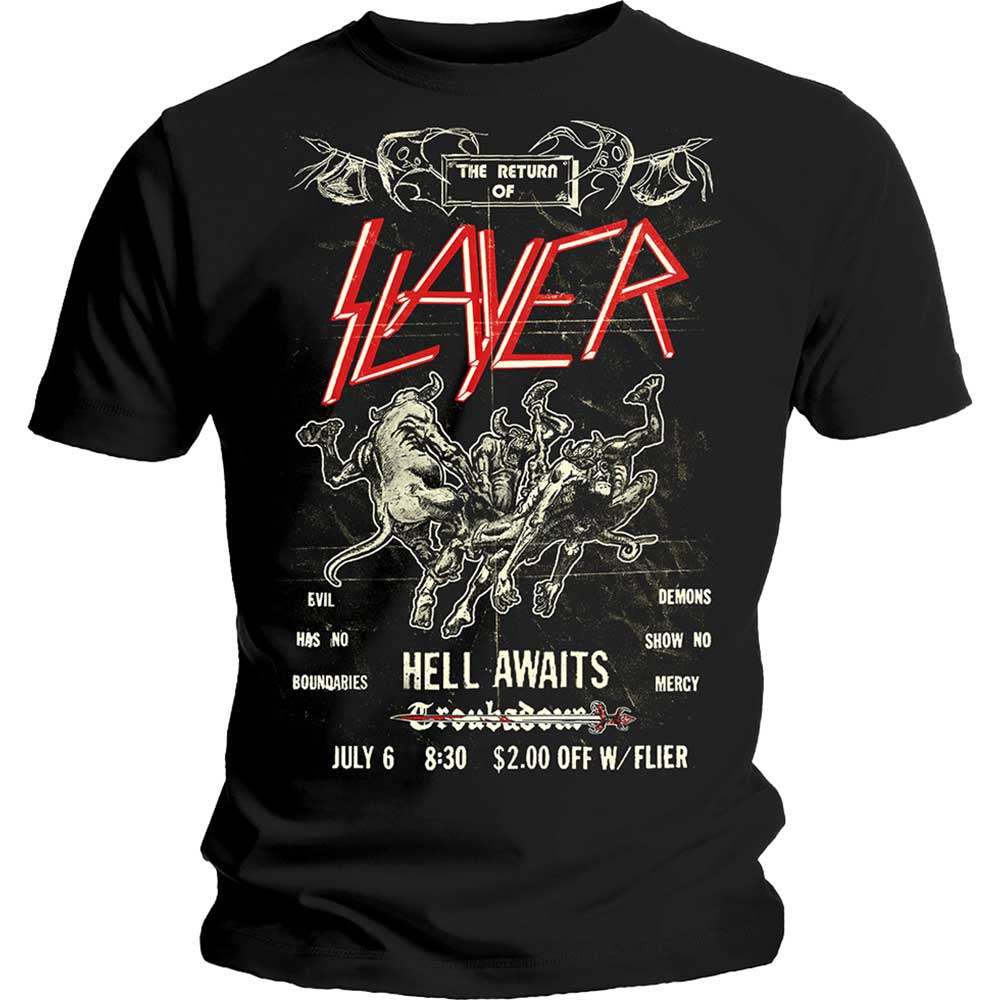 Billede af Slayer Vintage Flyer T-shirt