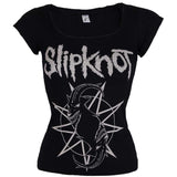 Billede af Slipknot Goat Star Logo T-shirt til kvinder