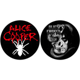 Alice Cooper: Spider/Skull Turntable Slipmat Set