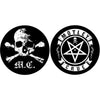 Motley Crue: Skull/Pentagram Turntable Slipmat Set