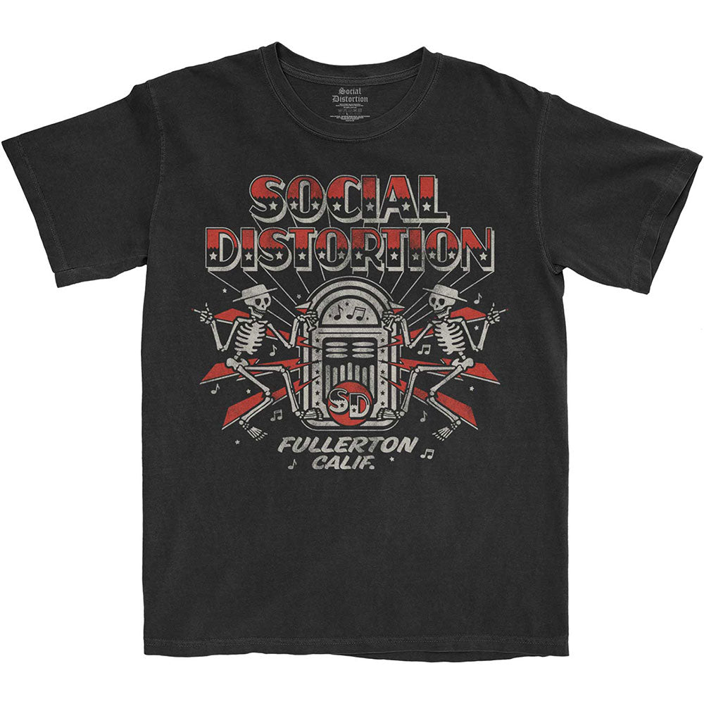 Social Distortion: Jukebox Skelly T-Shirt