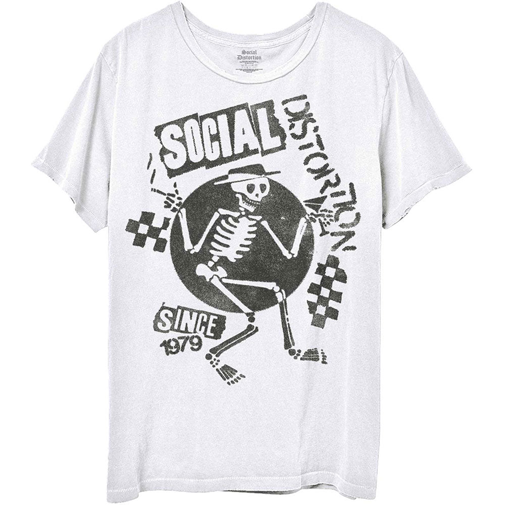 Social Distortion: Speakeasy Checkerboard T-Shirt