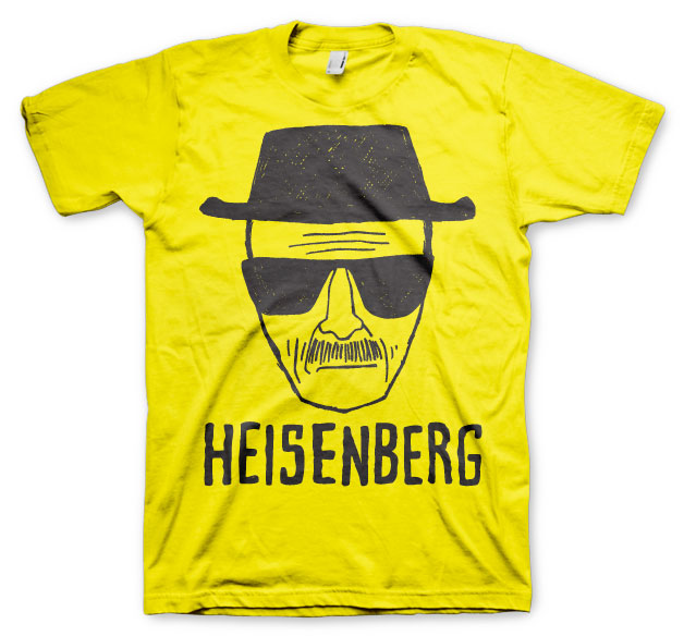 Billede af Breaking Bad, Breaking Bad: Heisenberg Sketch T-Shirt