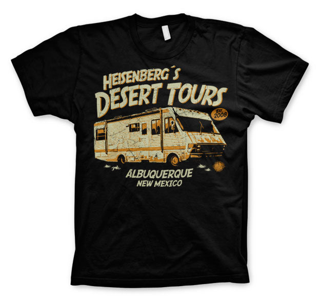 Billede af Breaking Bad, Breaking Bad: Heisenberg´s Desert Tours T-Shirt