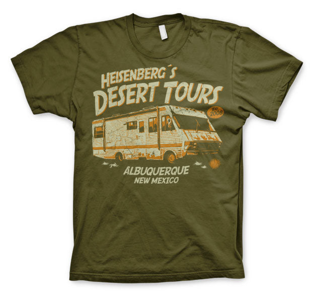 Billede af Breaking Bad, Breaking Bad: Heisenberg´s Desert Tours T-Shirt