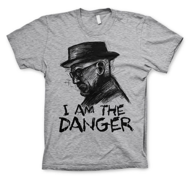 Billede af Breaking Bad, Breaking Bad: I Am The Danger T-Shirt