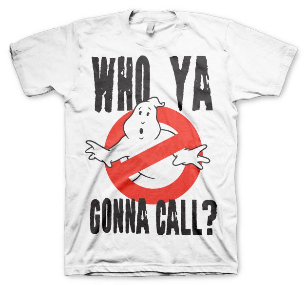 Billede af Ghostbusters, Ghostbusters: Who Ya Gonna Call? T-Shirt