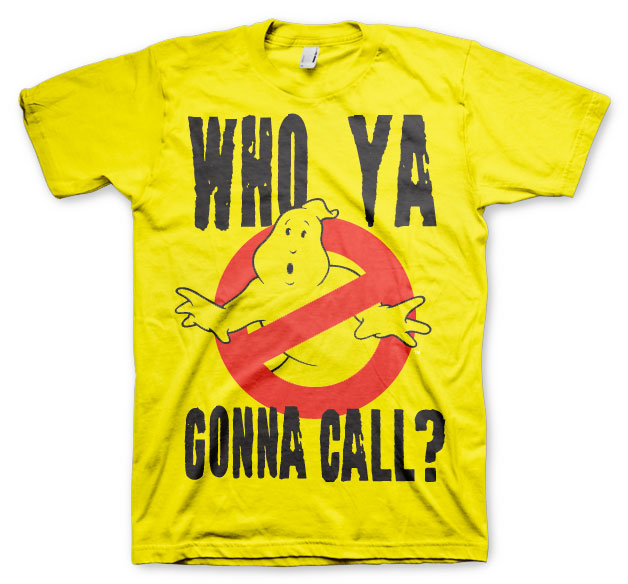 Billede af Ghostbusters, Ghostbusters: Who Ya Gonna Call? T-Shirt