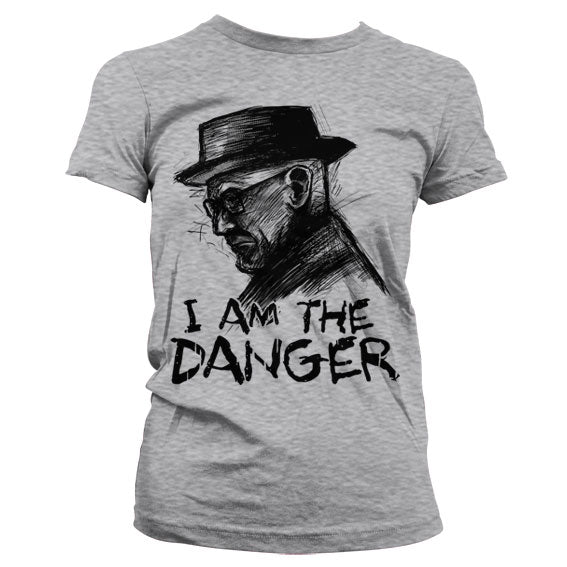 Billede af Breaking Bad, Breaking Bad: I Am The Danger T-Shirt (Kvinder)