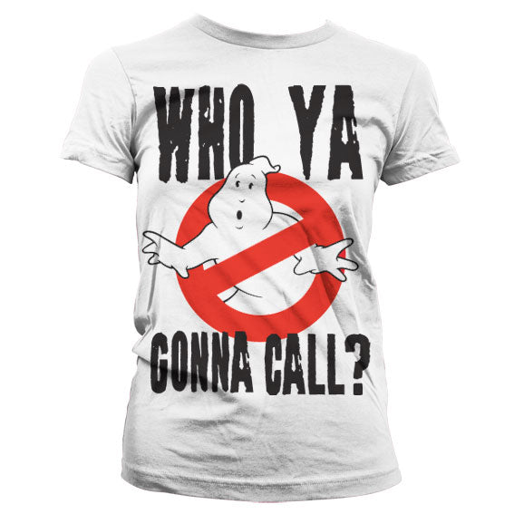 Billede af Ghostbusters, Ghostbusters: Who Ya Gonna Call? T-shirt (Kvinder)