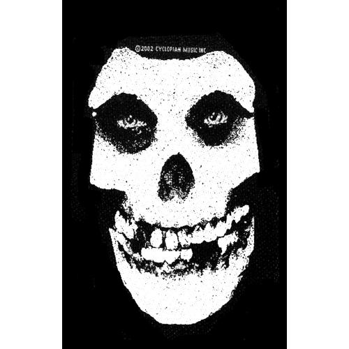 Billede af Misfits White Skull Tøjmærke