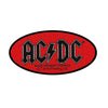 Billede af AC/DC Oval Logo Tøjmærke