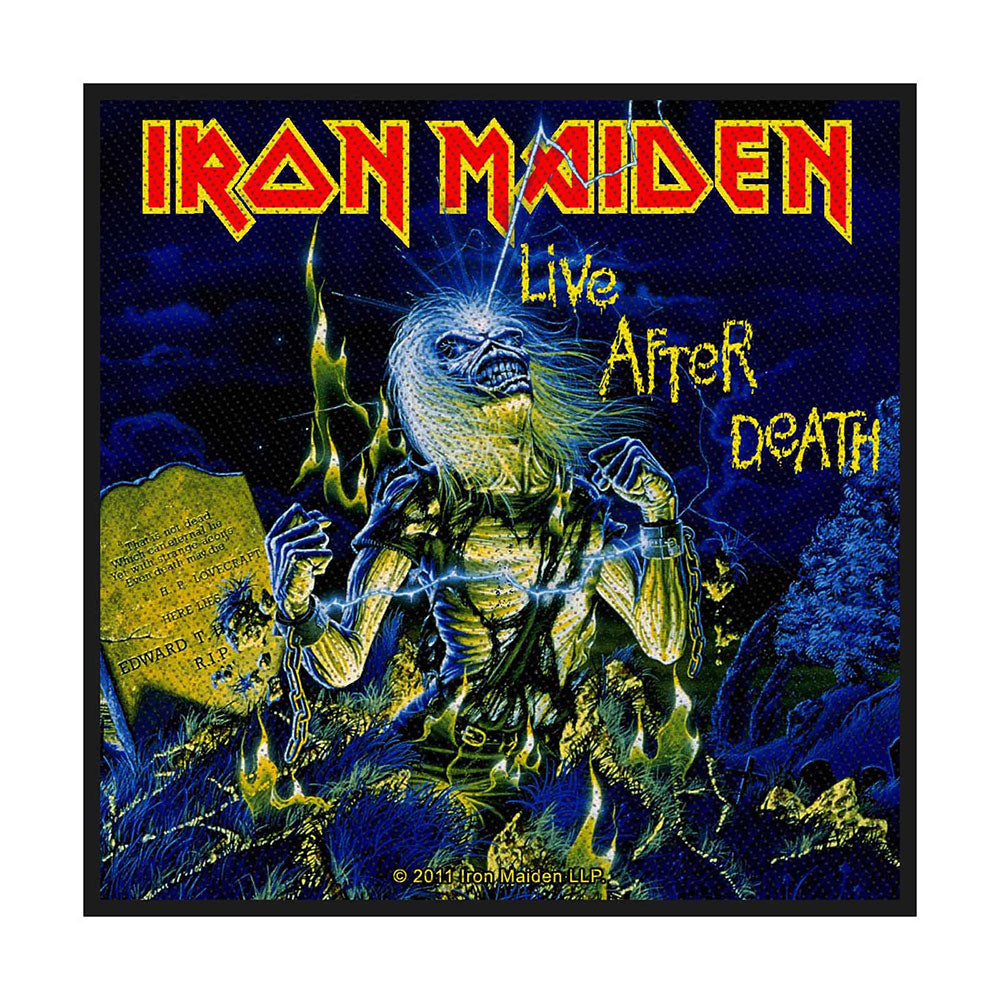 Billede af Iron Maiden Live After Death Tøjmærke