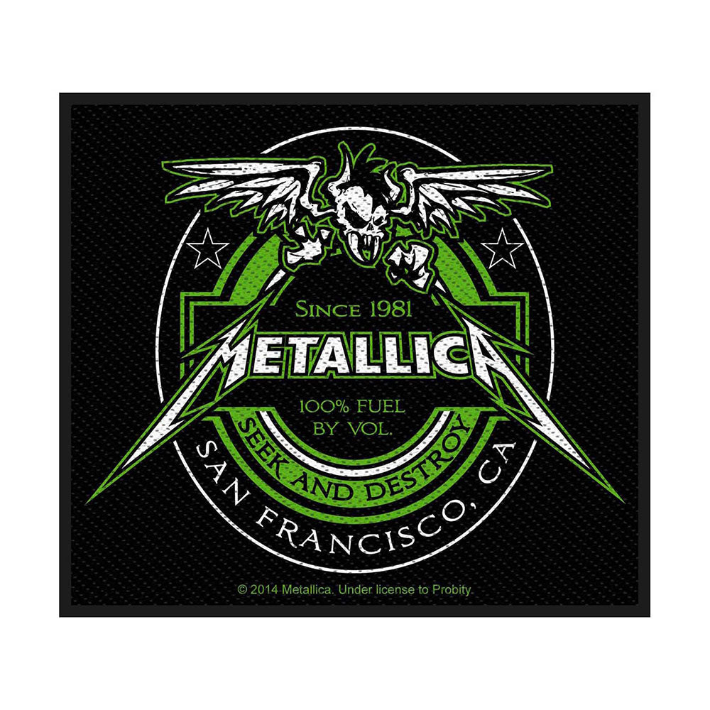 Billede af Metallica Beer Label Tøjmærke
