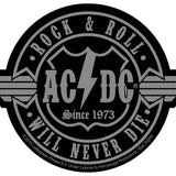 Billede af AC/DC Rock N Roll Will Never Die Cut-Out Tøjmærke