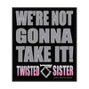 Billede af Twisted Sister We're not gonna take it! Tøjmærke