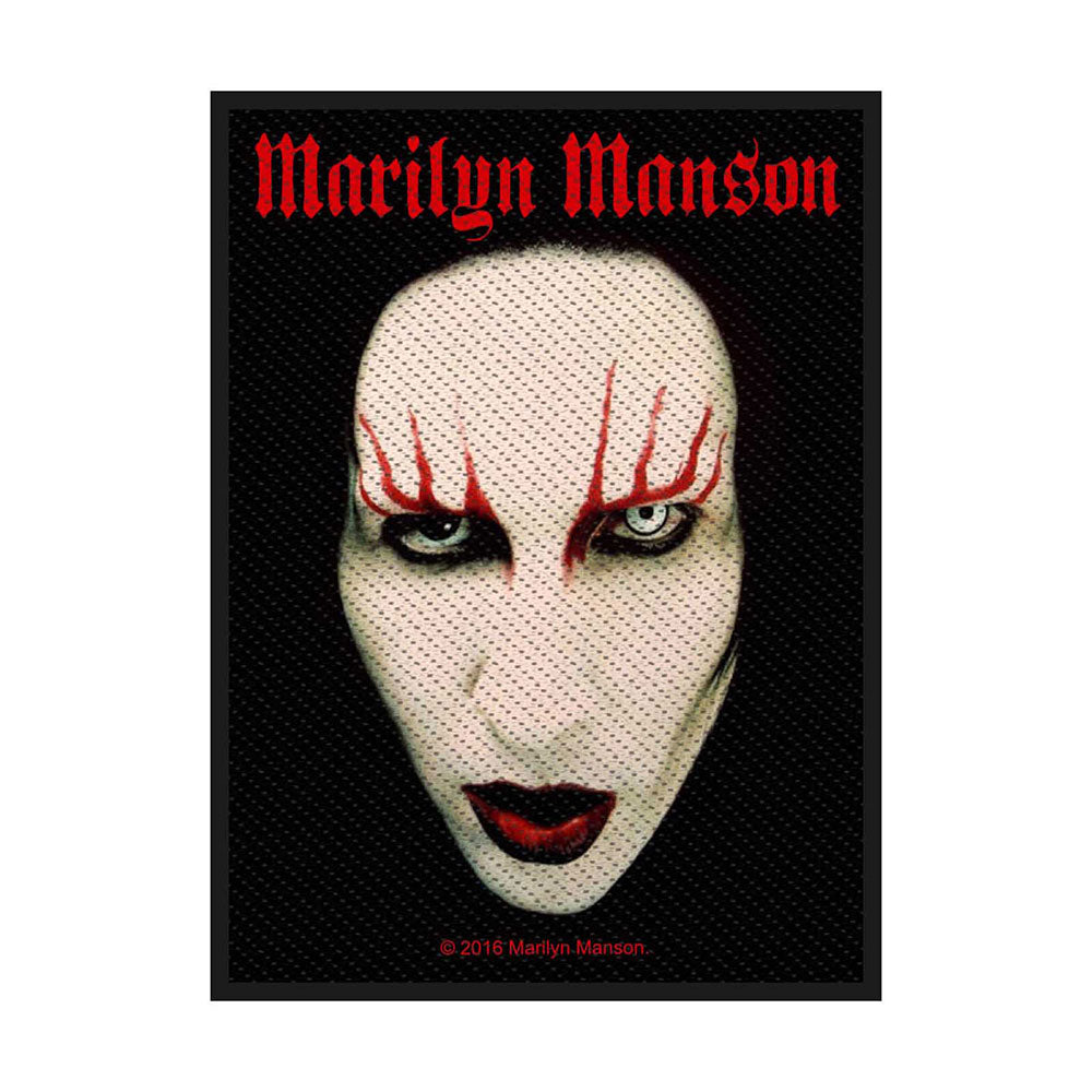 Billede af Marilyn Manson Face Tøjmærke