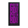 Billede af Green Day Purple Logo Tøjmærke