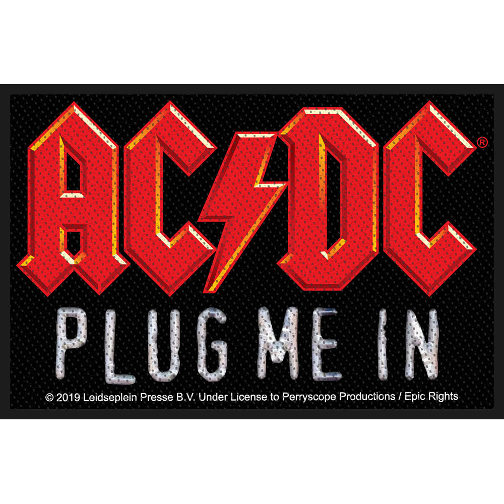 Billede af AC/DC Plug Me In Tøjmærke