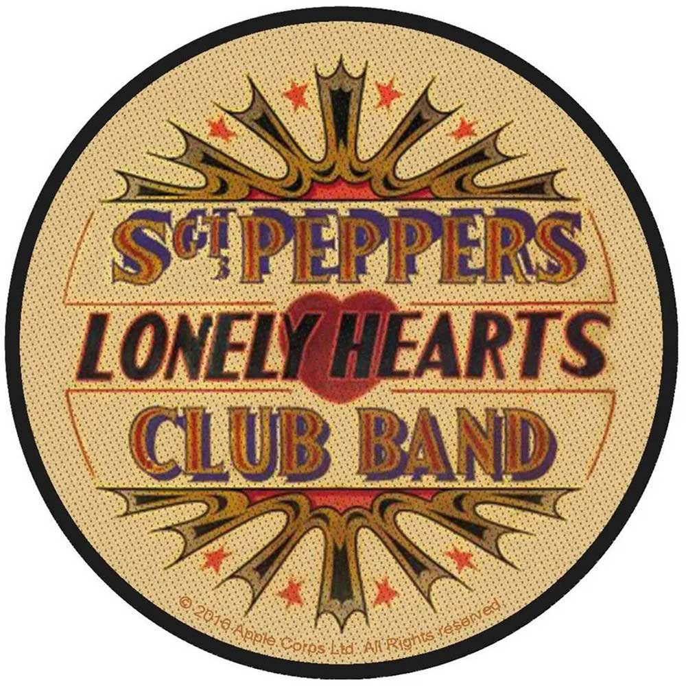 The Beatles: Sgt Peppers Lonely Hearts Club Band Standard Patch