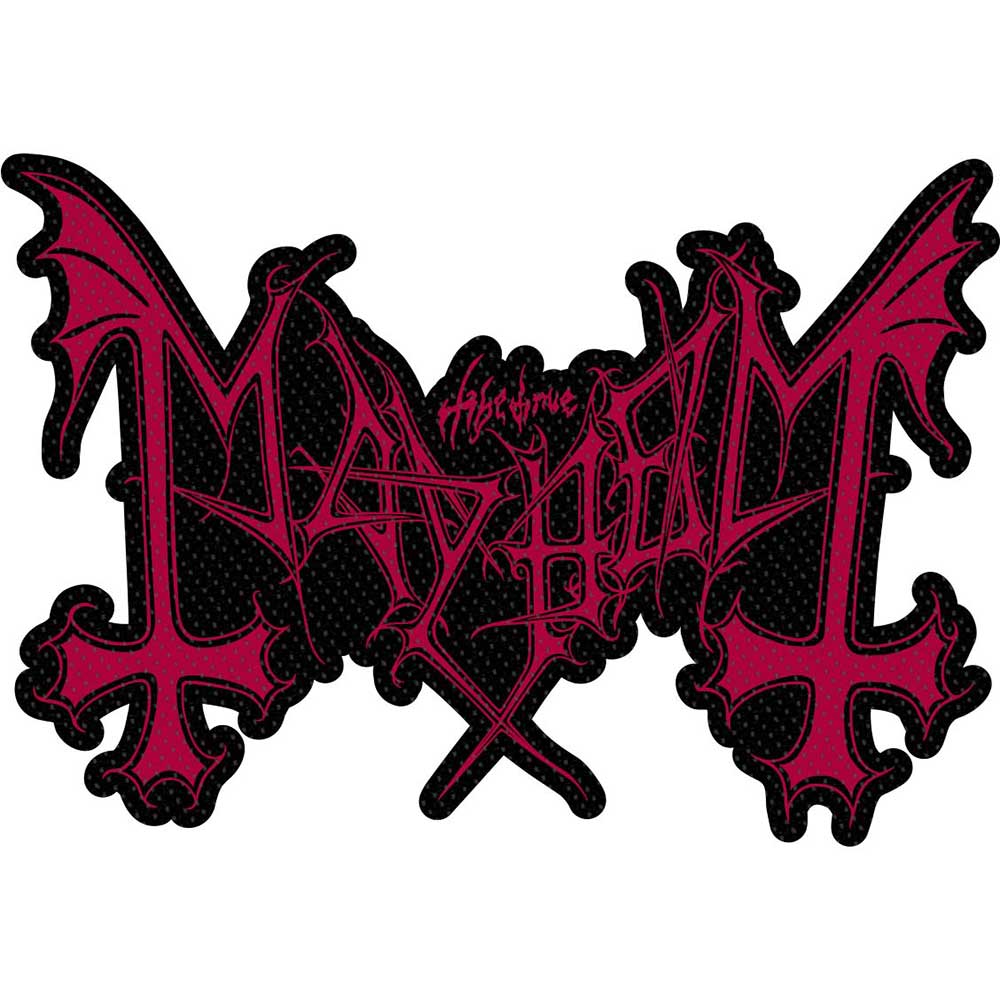 Mayhem: Logo Cut Out Standard Patch