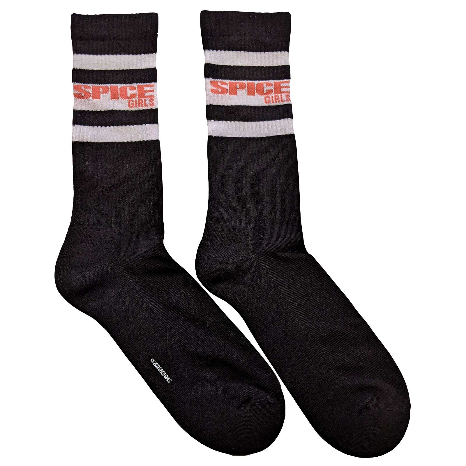 The Spice Girls: Logo & Stripes Ankle Socks