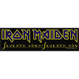 Iron Maiden: Seventh Son Logo Super Strip Patch