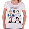 Billede af 5 Seconds of Summer Scribbles T-shirt til kvinder