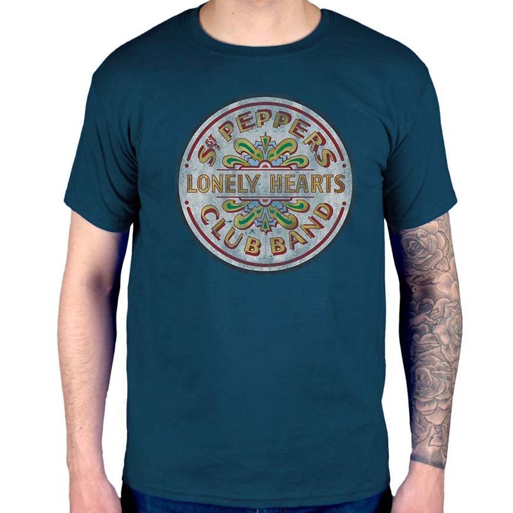 Billede af The Beatles Sgt Pepper Drum T-shirt