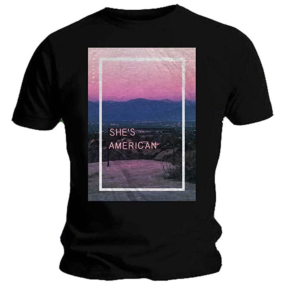 Billede af The 1975 She's American T-shirt