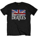 Billede af The Beatles Dop T Logo & Vintage Flag T-shirt til børn