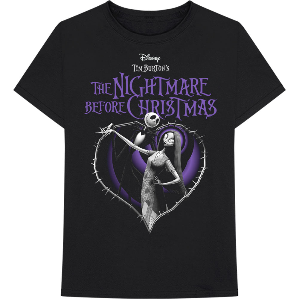 Disney, The Nightmare Before Christmas Purple Heart T-shirt