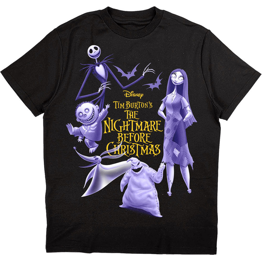 Disney: The Nightmare Before Christmas Purple Characters T-Shirt