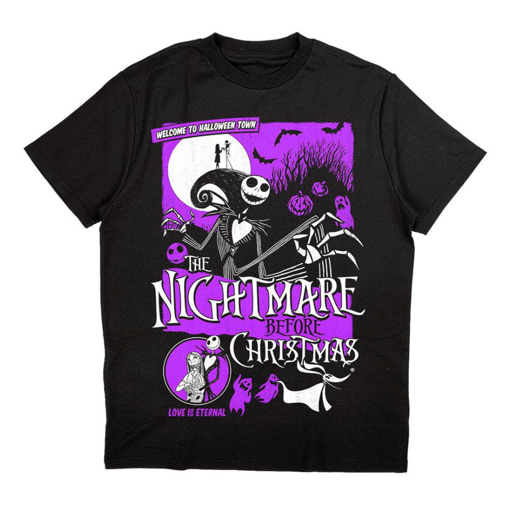Disney: The Nightmare Before Christmas Welcome To Halloween Town T-Shirt