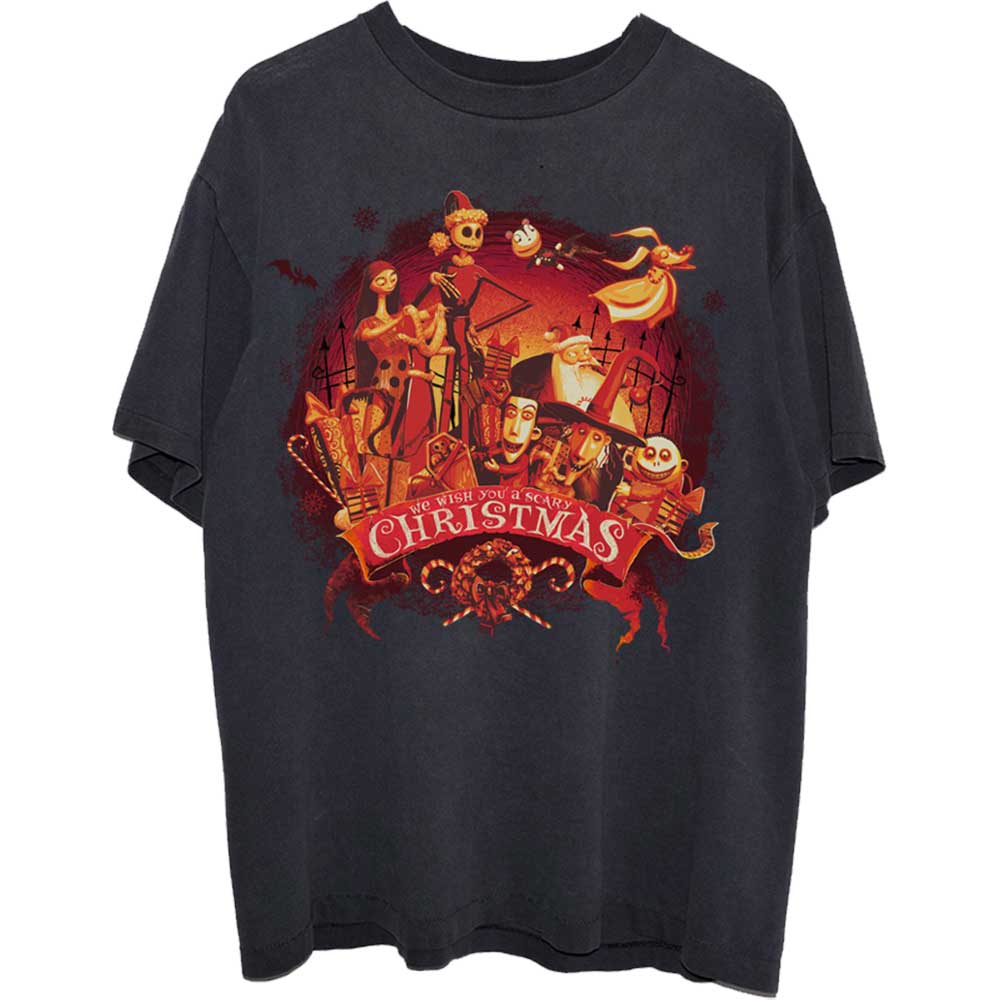 Disney: The Nightmare Before Christmas We Wish You A Scary Christmas T-Shirt