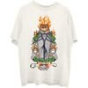 Disney: The Nightmare Before Christmas Orange Flames Pumpkin King T-Shirt